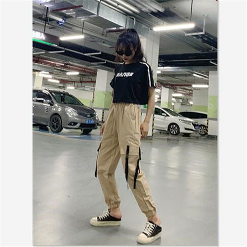新款网红秋季韩版宽松原宿小个子高冷御姐风酷酷女孩穿搭街拍工装