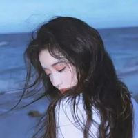 qq头像蓝色系女生霸气