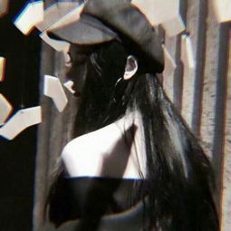 黑白头像女生冷酷霸气一时孤久一世独走
