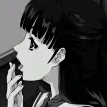 酷酷的动漫女生头像黑暗系动漫头像