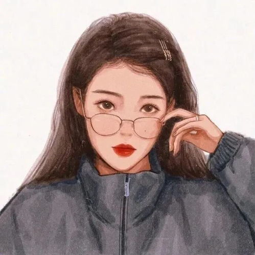 头像女生喜欢要双向恋爱要开心