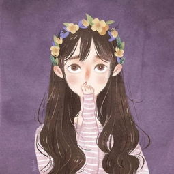 接收好你的新头像来自插画师的小清新插画