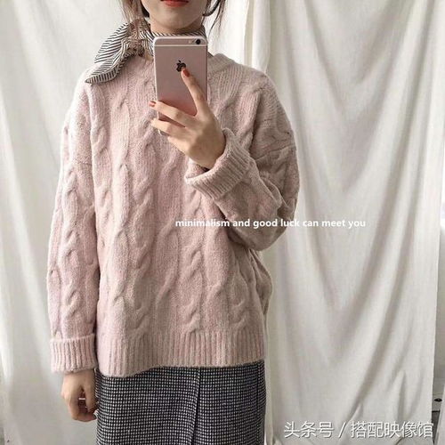 163左右的女生冬季简约ins风搭配,百看不厌的慵懒style