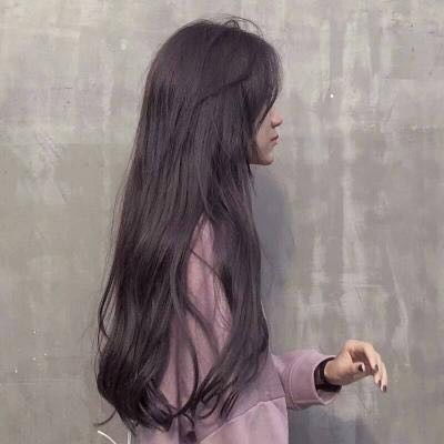 qq头像2019年女背影迷上你的背景飘飘长发