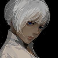 求几张黑白卡通女生头像
