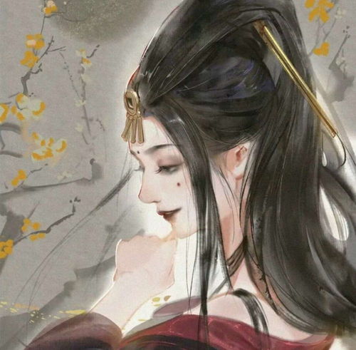 动漫女生头像月亮是夜晚第二美好的东西,第一是你