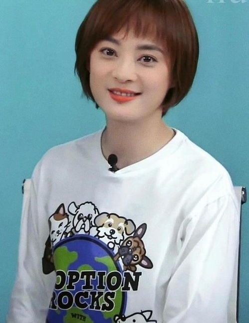 孙俪才是装嫩高手,剪妹妹头可爱减龄,少女状态俩娃妈中少见