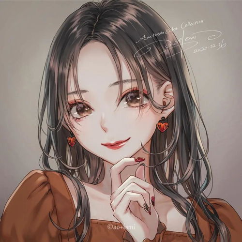 板绘动漫二次元女生作品欣赏画师青红