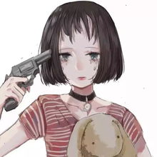 一组酷酷的动漫女生头像