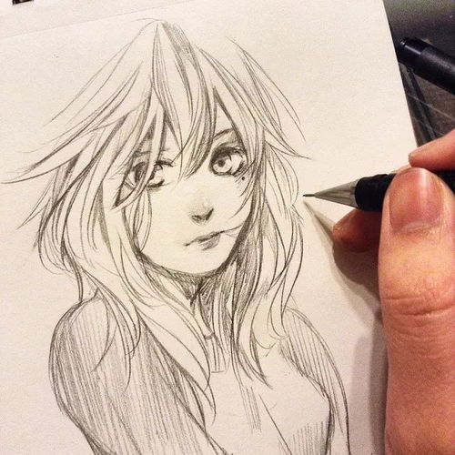 哇哦一波素描动漫美女又强势来袭,吹爆打call
