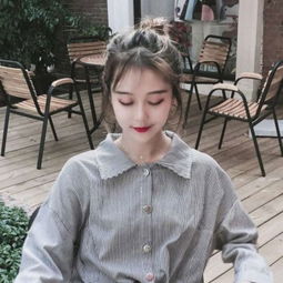 堆糖甜美女神头像美丽女生长发头像