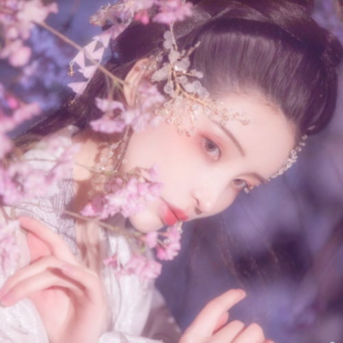 微博自截古风汉服女生头像