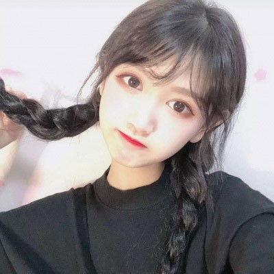 超可爱的小女生头像发型