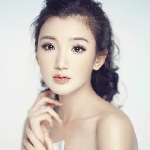 淑女照片女生头像女生毛晓彤