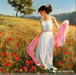 俄罗斯绘画油画里的美女依然让人着迷