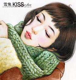 纯艺术彩铅杨雪兔zcool