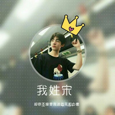 王姓氏头像带字图片女戴绿帽