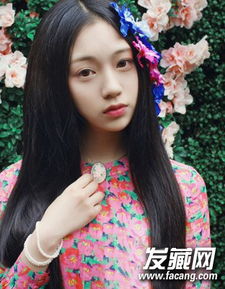 大脑门妹子看这里甜美气质中分发型设计5