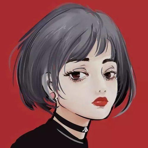 二次元头像女霸气头像图片戚薇