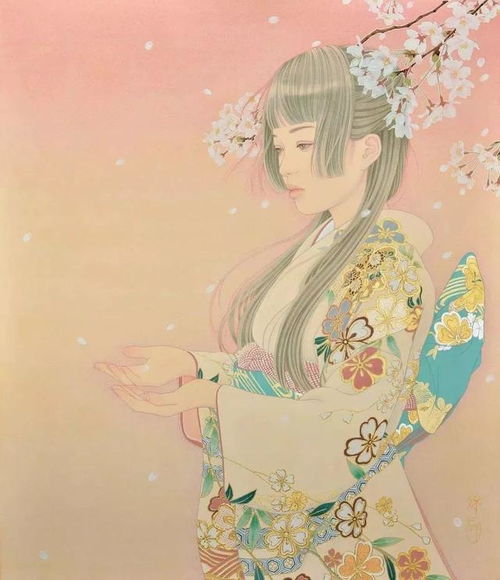 淡墨线条勾勒青春少女