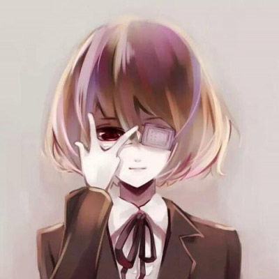 丧系女头动漫黑白黑暗系病娇动漫女头