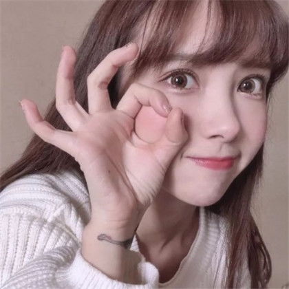 少女心头像真人粉色,漂亮可人温暖如初