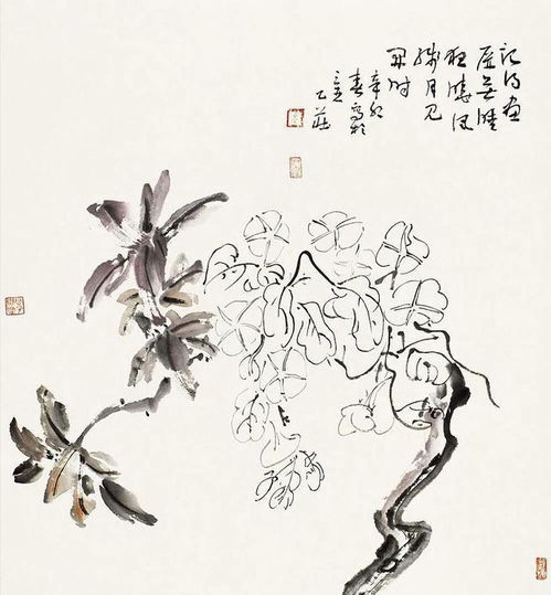 美女乙庄书画双绝,草书精到,既有孙过庭的笔意,又有章草的神韵