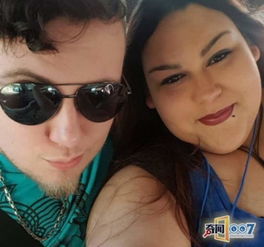 女胖子活得像女王男友对她爱不完网友还为她买零食吃