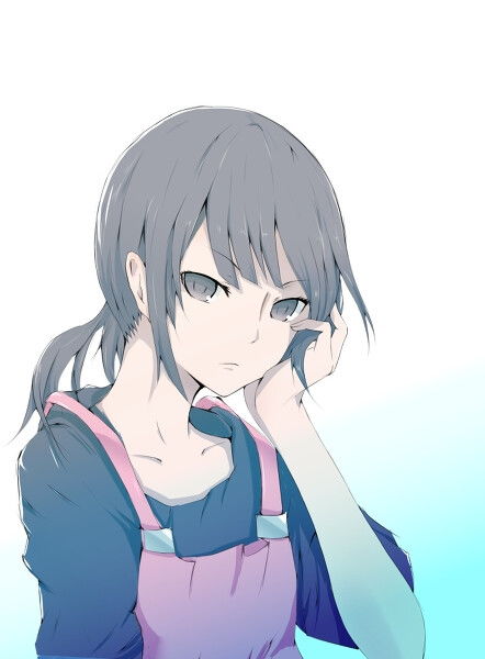 p站二次元插画少女头像原创堆糖,美好生活研究所