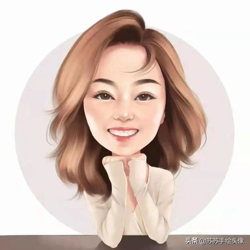 换个头像吧,个性鲜明的真人手绘头像,大气又有趣
