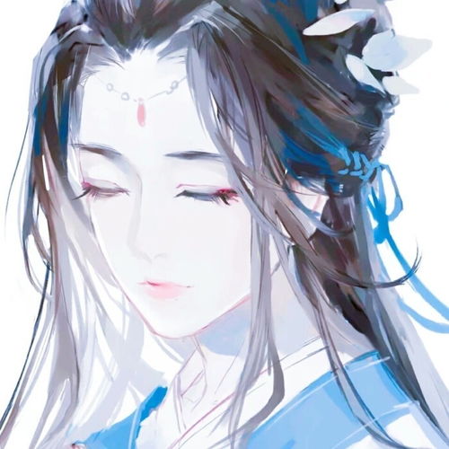 古风女生头像山河错落有致,人间烟火如常