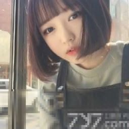 女生圆脸短发发型图片圆脸配短发这么好看