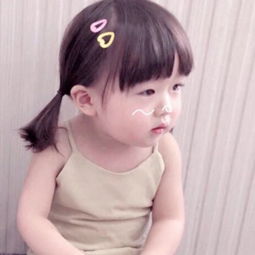 女生萌娃微信头像看了就想生系列