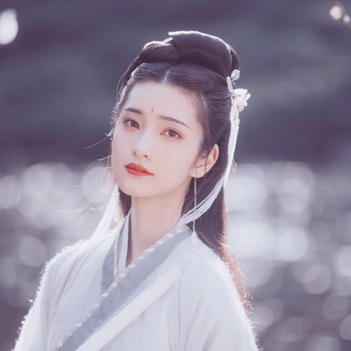 微博自截古风汉服女生头像