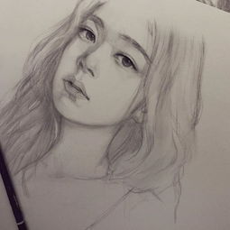 速写,把少女们画的美翻天