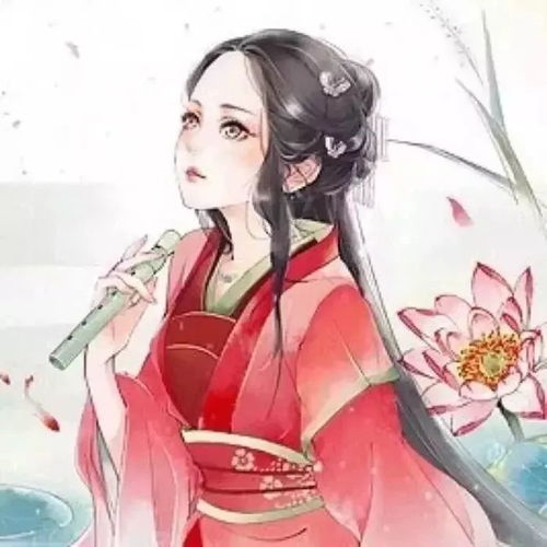 头像图片女生古风唯美情侣头像