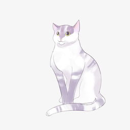 呆萌卡通动物猫咪插画图片素材其他格式下载动漫人物大全