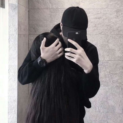 陈情暗黑系超酷情侣头像.