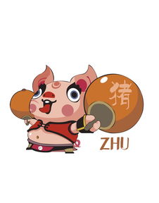 卡通动物小猪图片素材其他格式下载动物大全自然素材