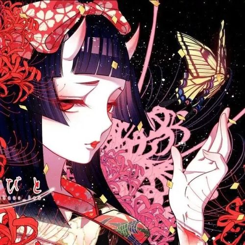 头像丨暗黑系单人闺蜜头像