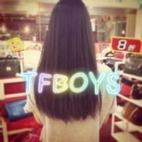 qq头像女生tfboys带字怎么弄