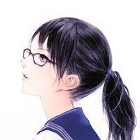 二次元刘海女生头像女生