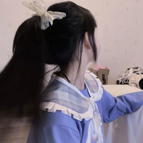 ins蓝色系女头
