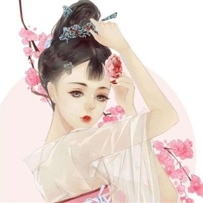 一组仙气超级飘飘的动漫女头