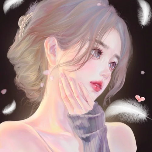 女生头像三观不随网络走,思想不随大众游
