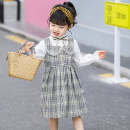 童年大冒险春秋新款经典格子连衣裙两件套女童气质裙套装蜜芽,中国领先的进口母婴限时特卖商城