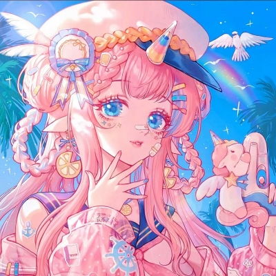超级神仙的女生头像加闺蜜头