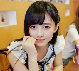 90后清纯美女鞠婧祎生活照