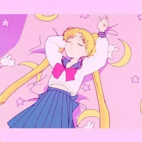 可爱逗比美少女战士原版风格截图头像