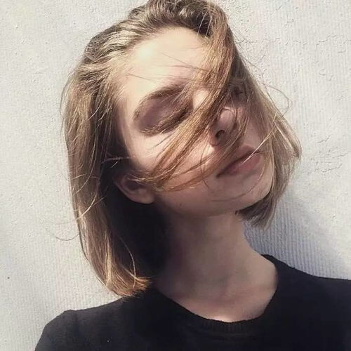 欧美女生头像阈值香槟